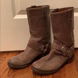 Lucky Brand Brown Leather Boots